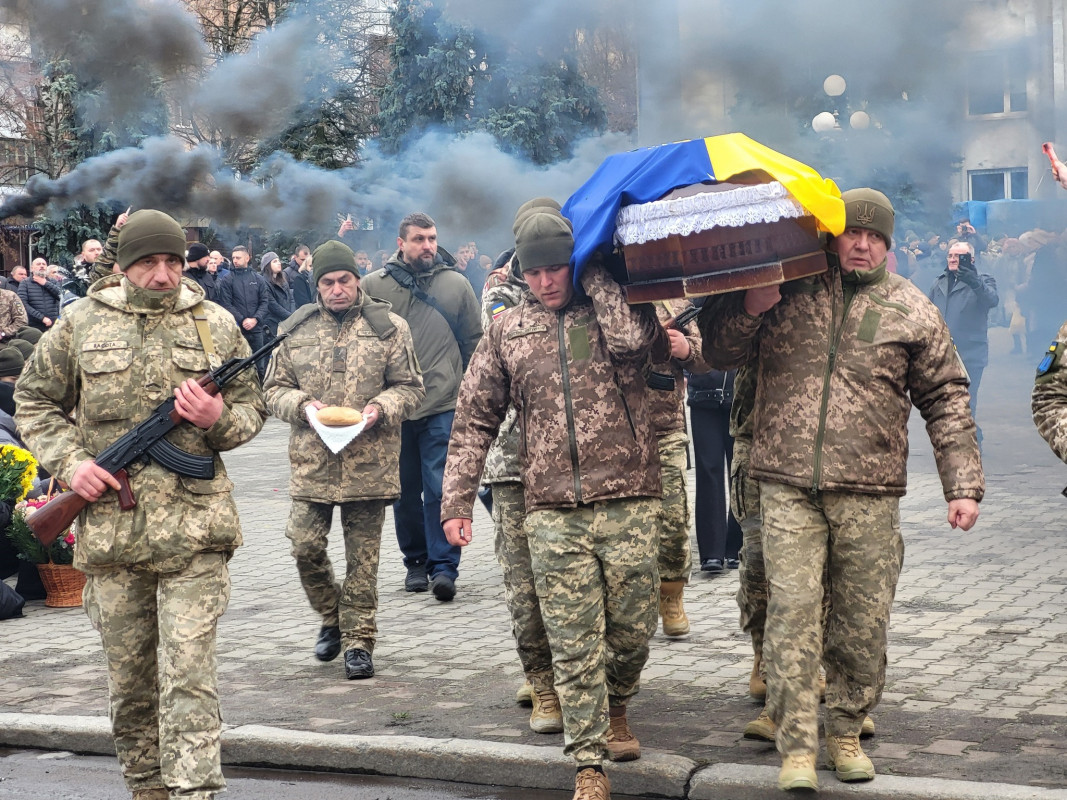 Зник безвісти ще навесні 2024 року: на Волині попрощалися з Героєм Віталієм Тимофєєвим
