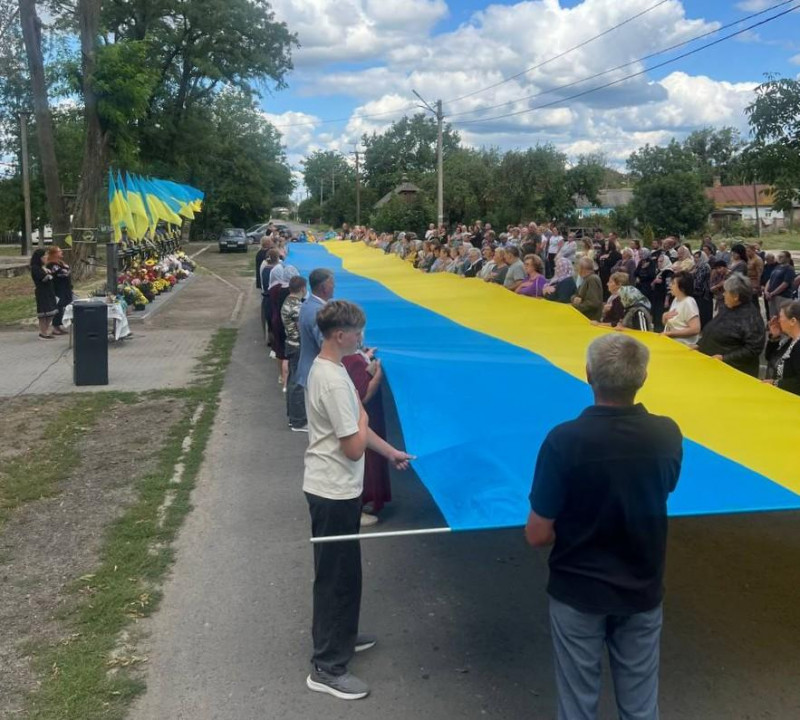 У селі на Волині Алею пам’яті поповнили імена ще трьох полеглих захисників України