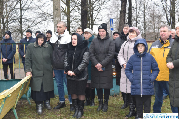 На Волині відкрили меморіальну дошку загиблому військовому Михайлу Дарчичу