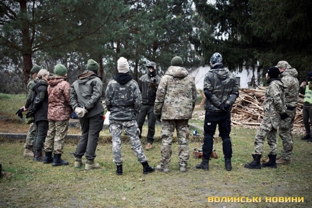 Зачистки, такмед і БПЛА: на Волині бригада Богуна проводить навчання для цивільних