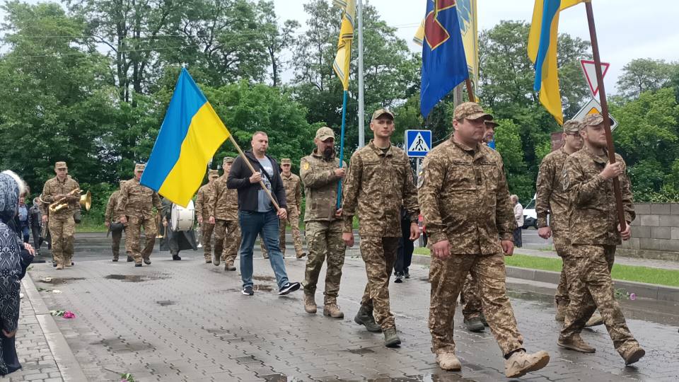 Навіки 35: на Волині попрощалися з Героєм Романом Никончуком