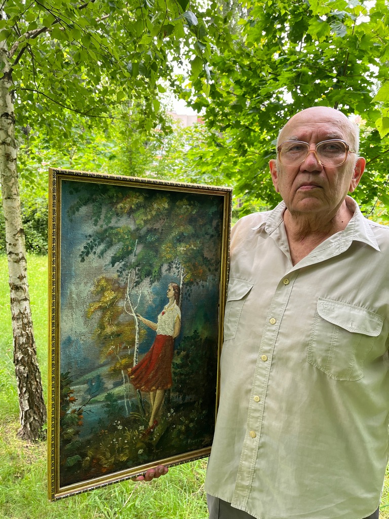 Лучанин зустрів жінку з власної картини: історія кохання, яка сильніша за смерть