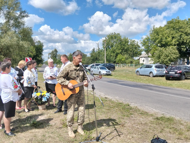 На Волині відкрили пам’ятний хрест трьом воякам УПА, які загинули в бою