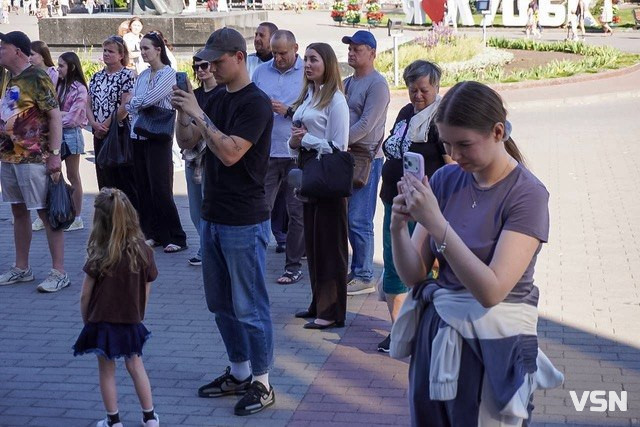 Особливий захід просто неба: у центрі Луцька відбувся концерт військового оркестру