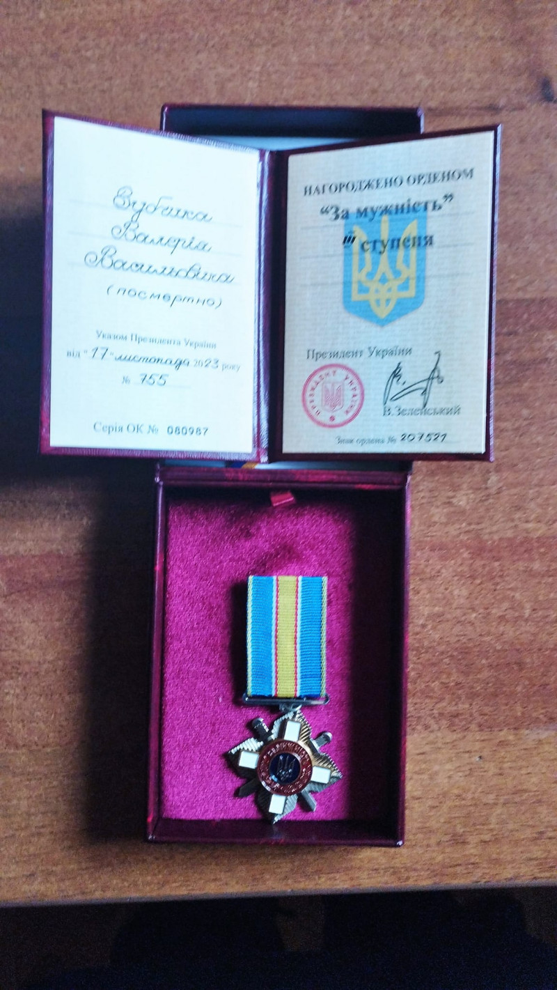 Полеглого Героя з Волині посмертно нагородили орденом «За мужність»