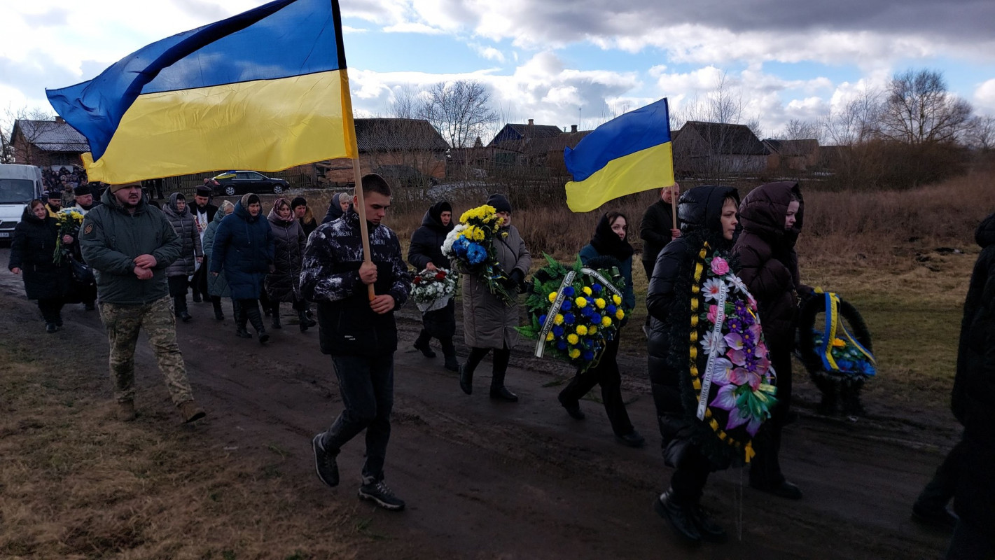 ДНК-тест обірвав надію: на Волині попрощались з Героєм Сергієм Звінчковським