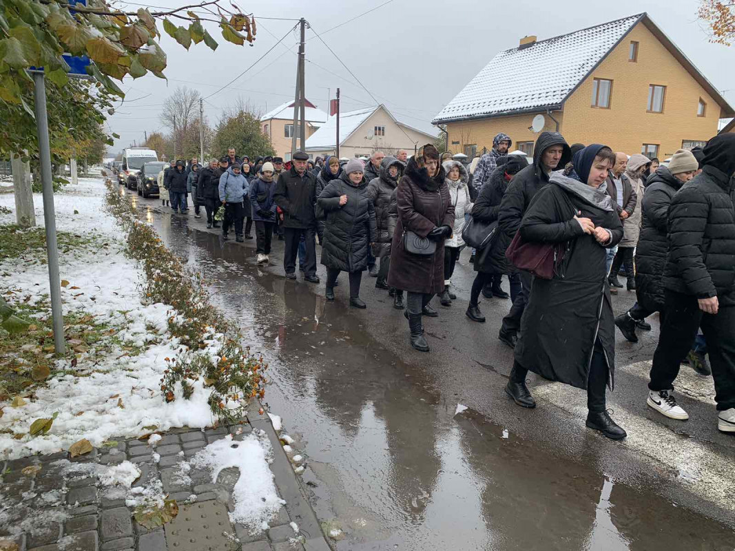 Навіки 28: на Волині попрощалися із Героєм Юрієм Наумчуком