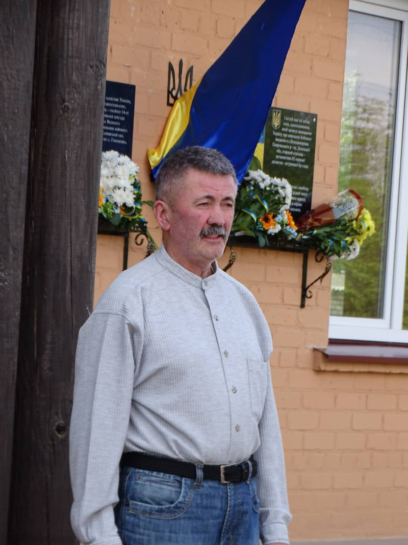 На Волині молодь села ініціювала встановлення дошки Герою-земляку Юрію Патію