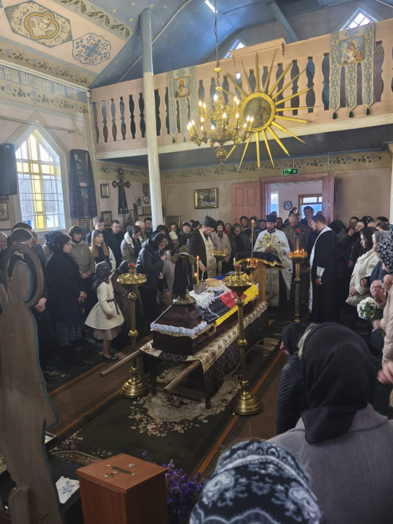 Загинув у грудні 2022 року: на Волині попрощалися із захисником Віктором Михальчуком