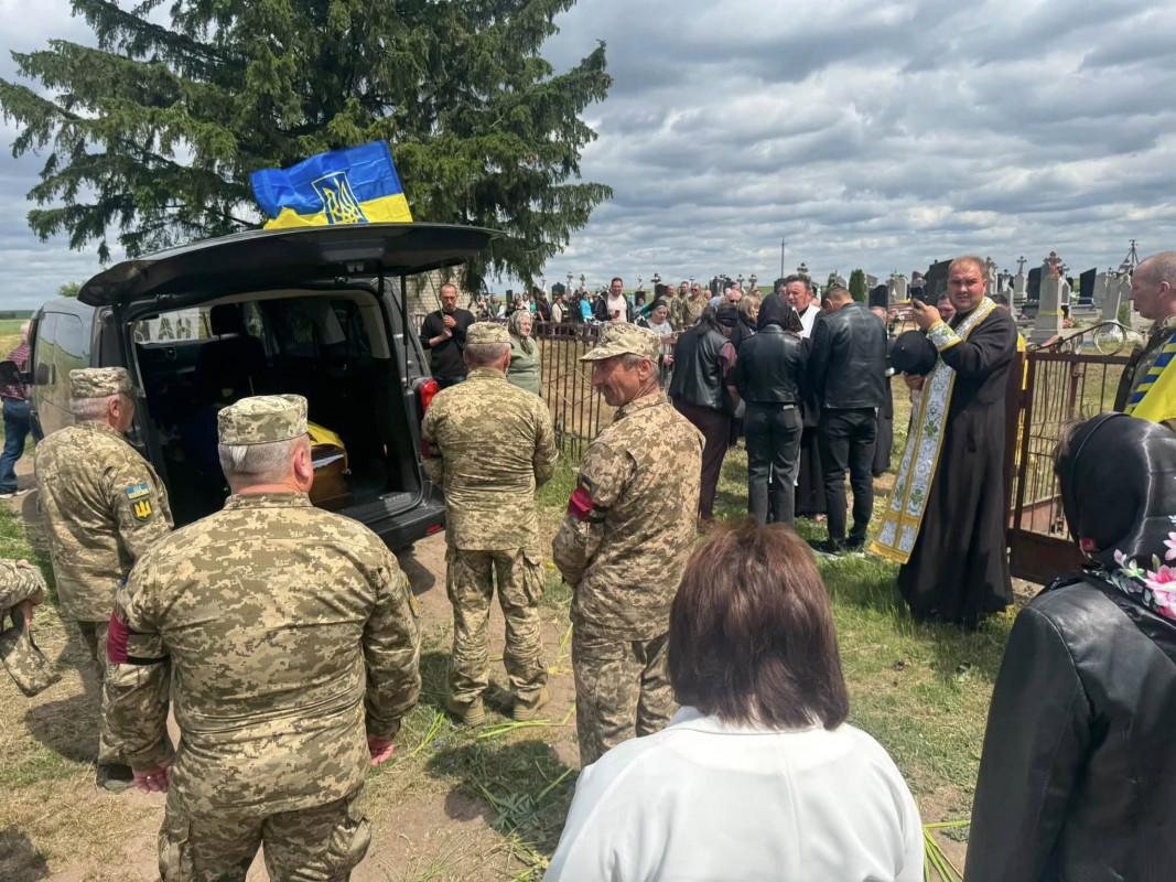 На Волині попрощалися із Героєм Андрієм Цимбалюком