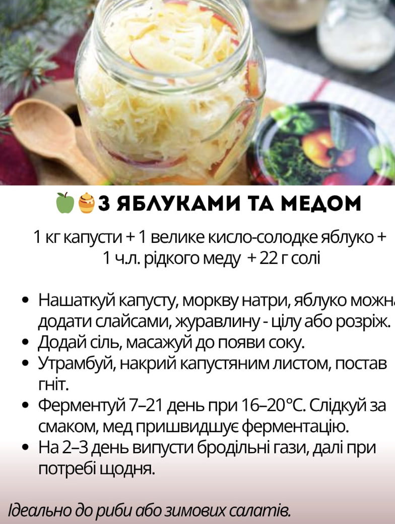 Квашена капуста на зиму: 5 рецептів із морквою, яблуками та журавлиною