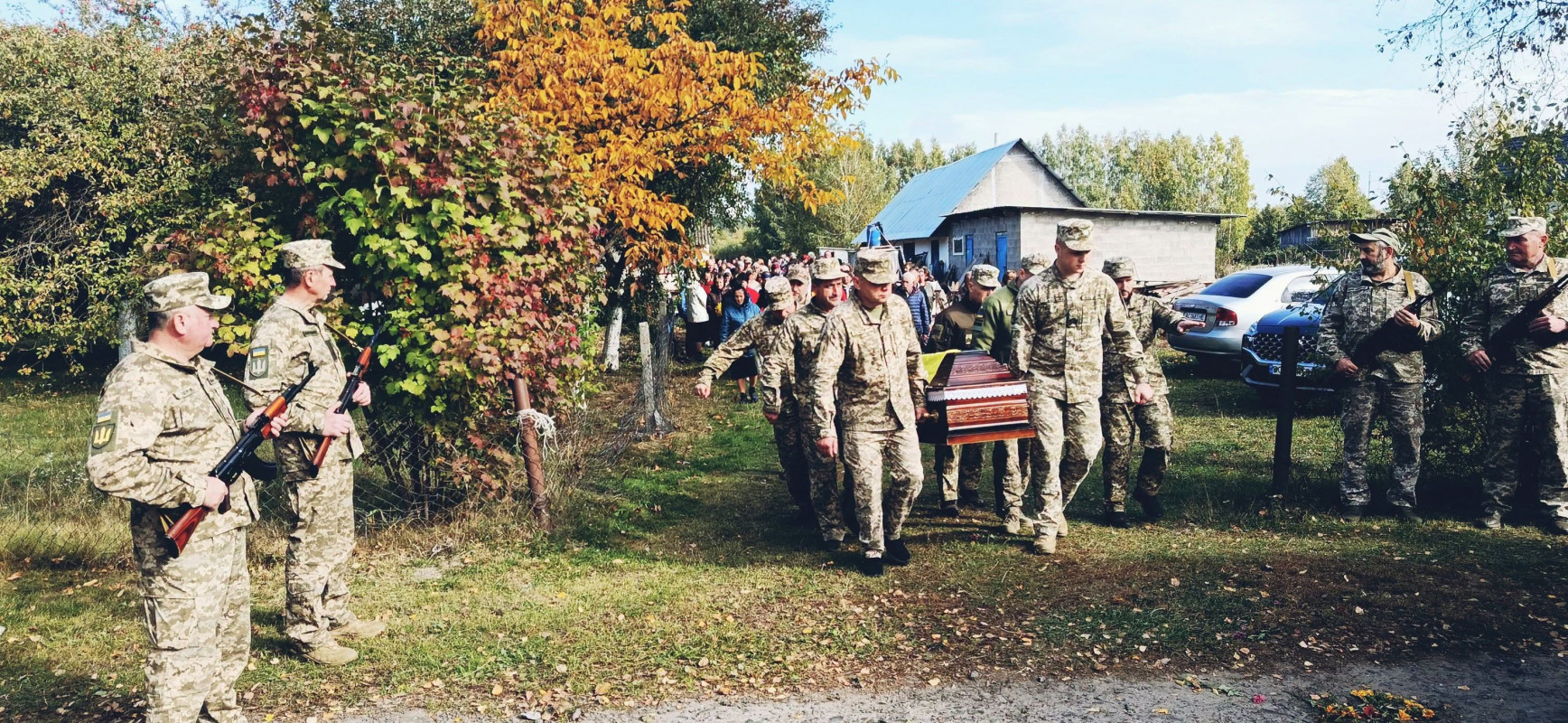 На Волині попрощалися з прикордонником Романом Шишком, який помер під час виконання бойового завдання