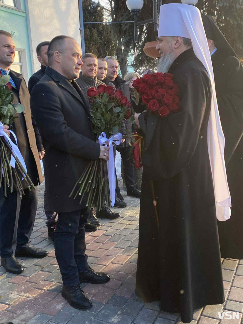 Глава ПЦУ Епіфаній уперше очолив літургію в Успенському соборі на Волині