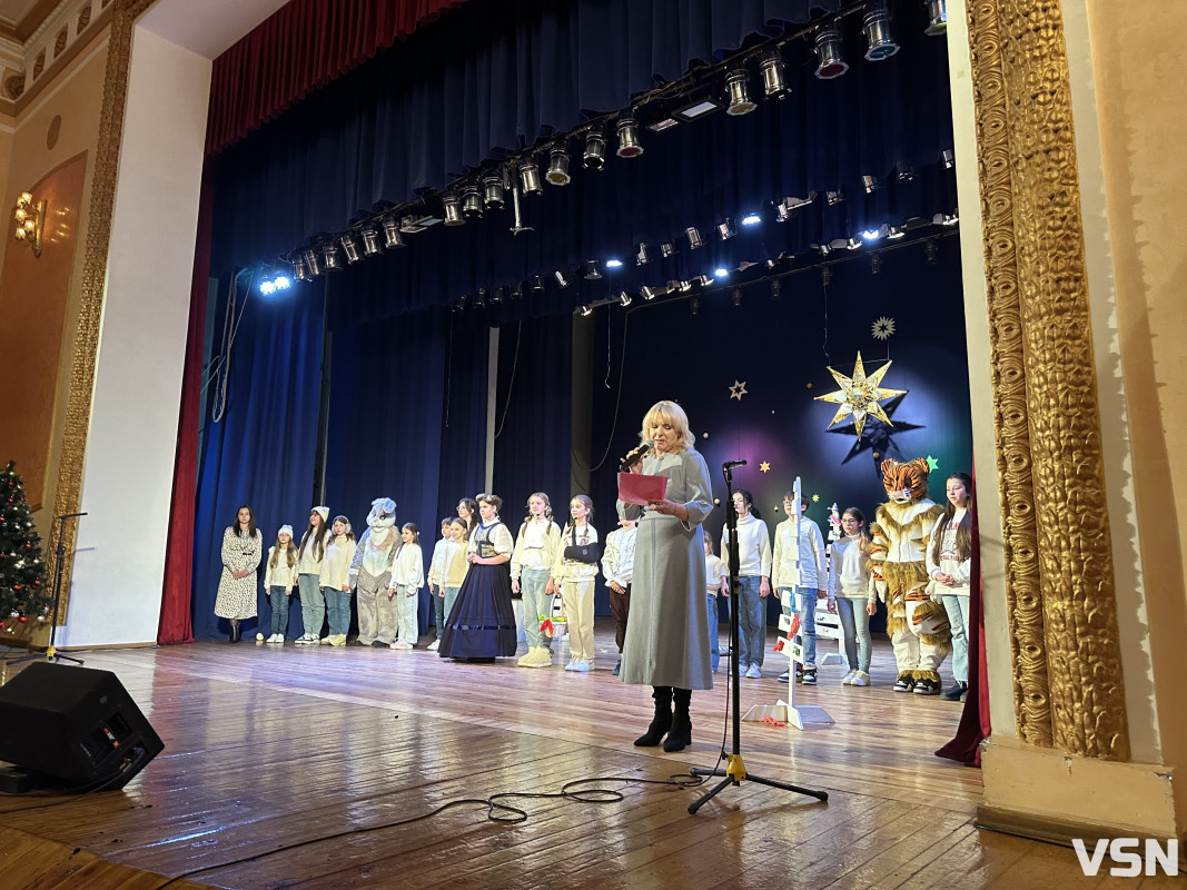 Театральне дійство та новорічні подарунки: як привітали особливу категорію дітей Луцької громади