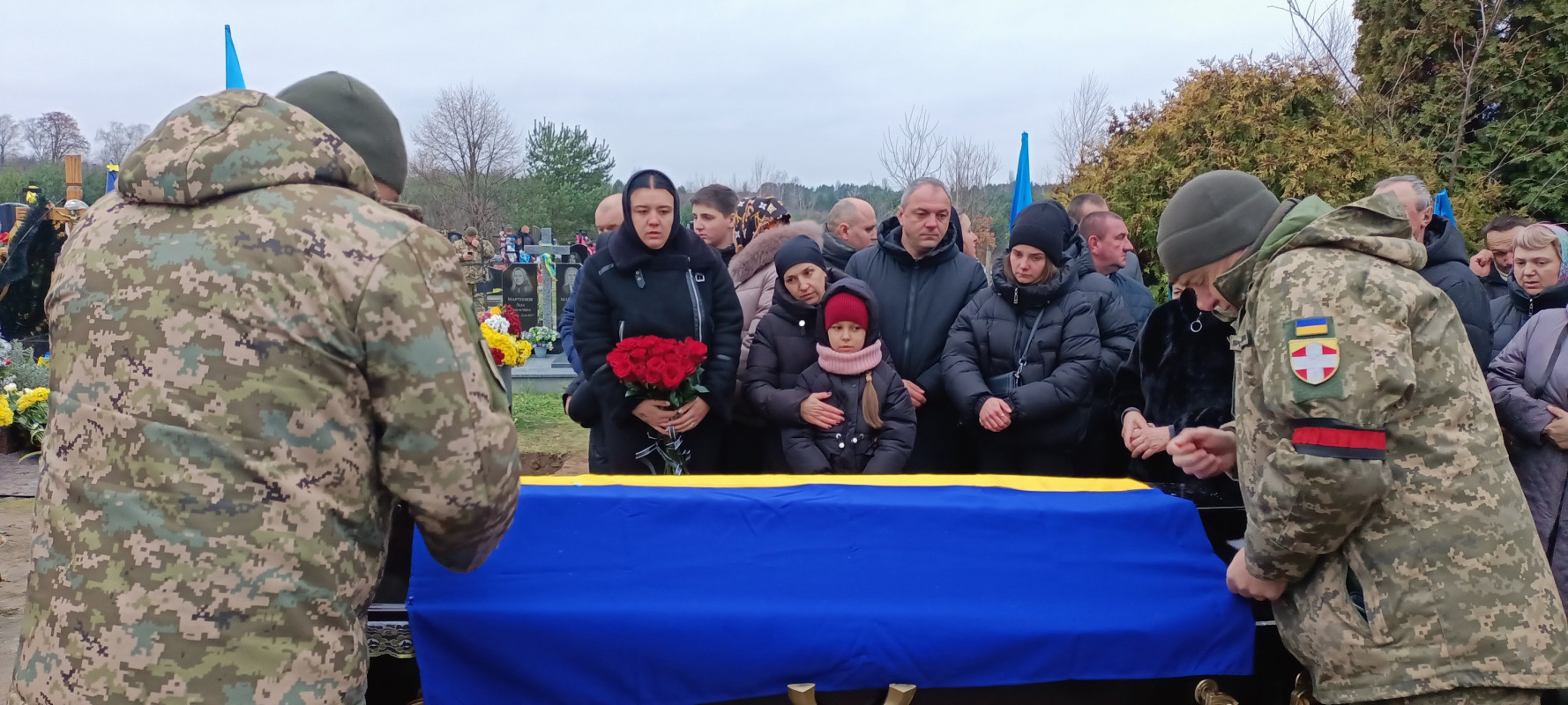 Майже півтора року тривоги та надії змінила гірка правда: на Волині попрощалися з Героєм Вадимом Гризіним