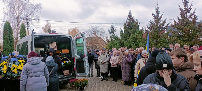 Героїчно загинув на Покровському напрямку: на Волині попрощались із захисником Вадимом Яцишином