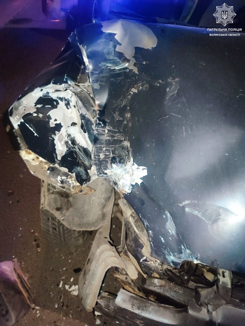 Вже вдруге п’яний за кермом: у Луцьку водій без прав спричинив ДТП