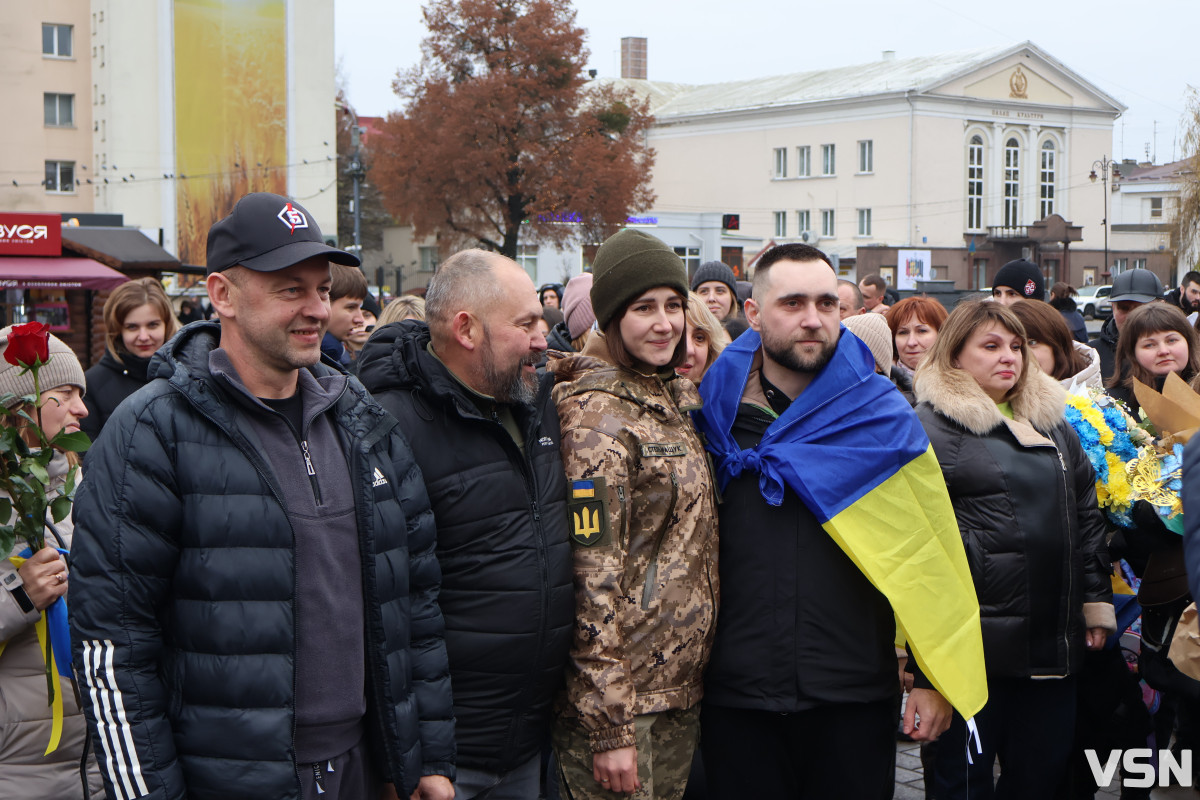 1270 днів полону: у Луцьку зустріли захисника Владислава Григорчука