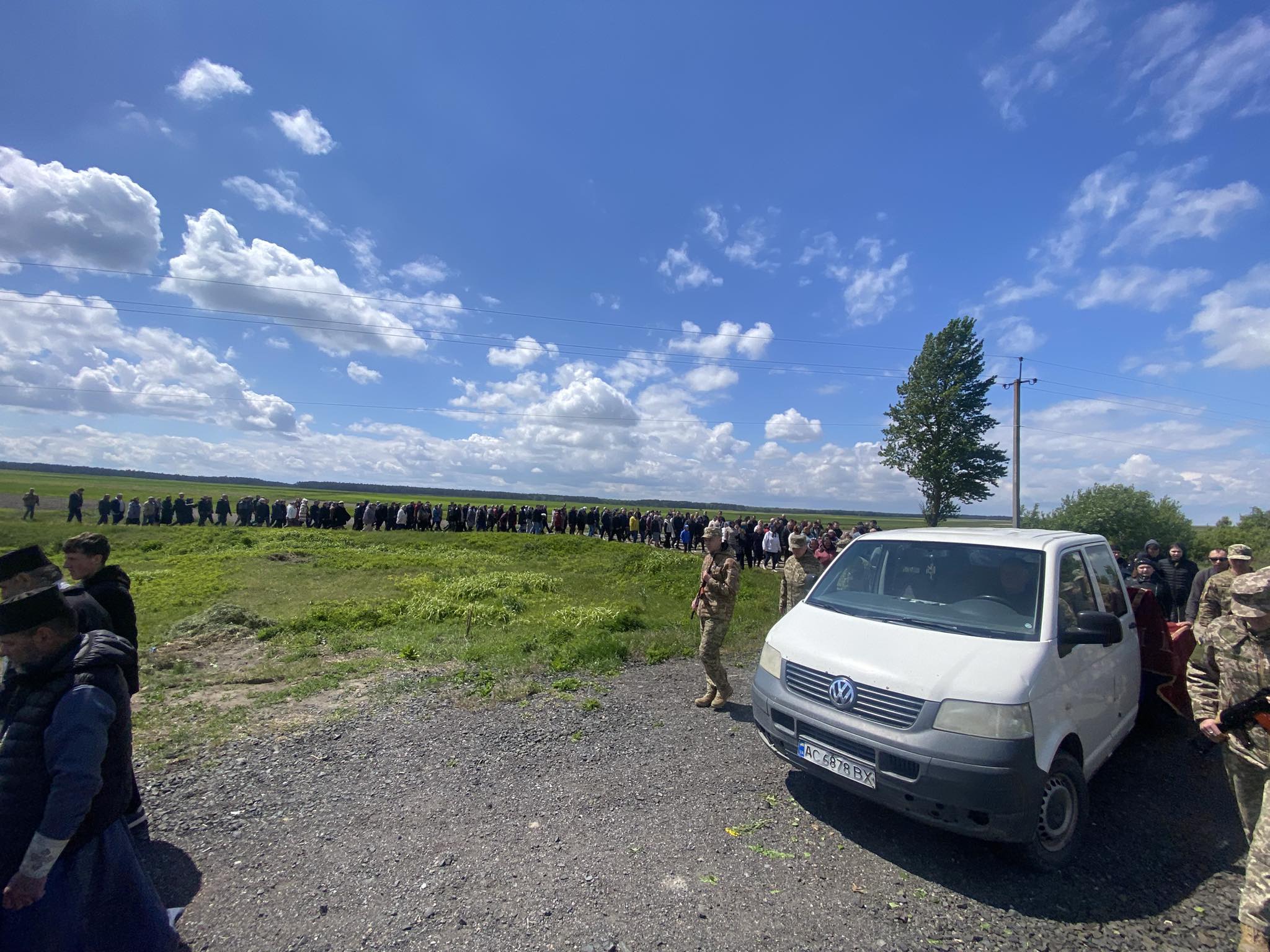 На Волині попрощалися із 23-річним Героєм Олександром Данилюком. Фото