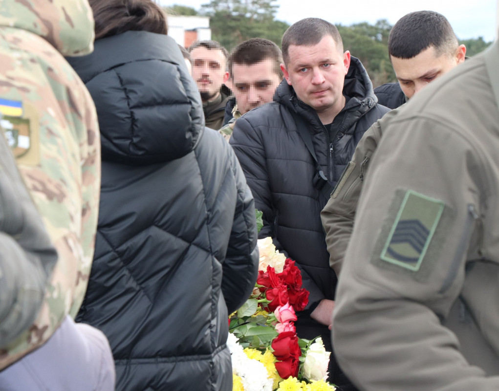 Два молоді Герої загинули в одному бою: прощалися з 24-річним командиром з Волині Володимиром Балем. Фото