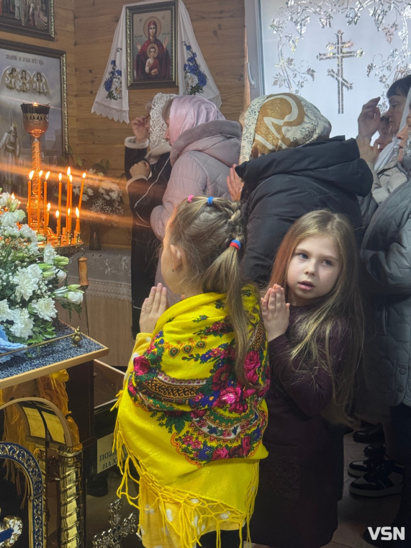 У луцькому храмі відзначили престольне свято Введення у храм Пресвятої Богородиці