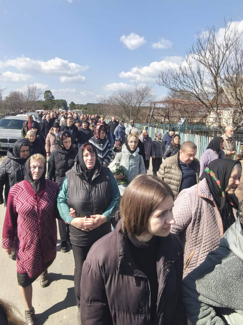 Загинув у грудні 2022 року: на Волині попрощалися із захисником Віктором Михальчуком