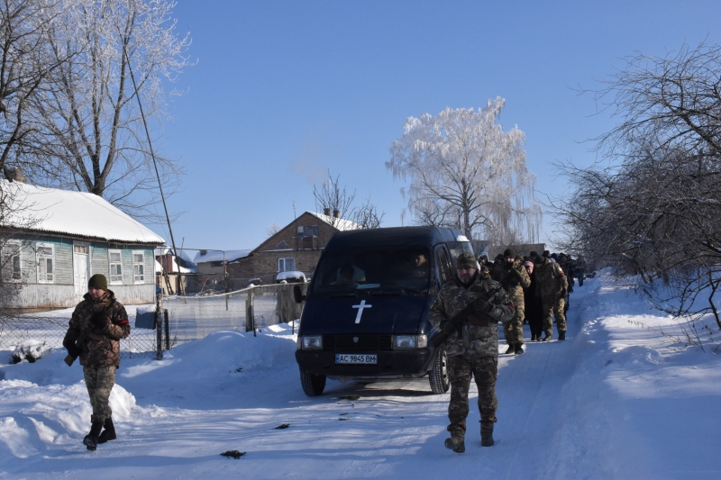 Життя обірвалося в ДТП: на Волині попрощалися із захисником Віталієм Михальчуком