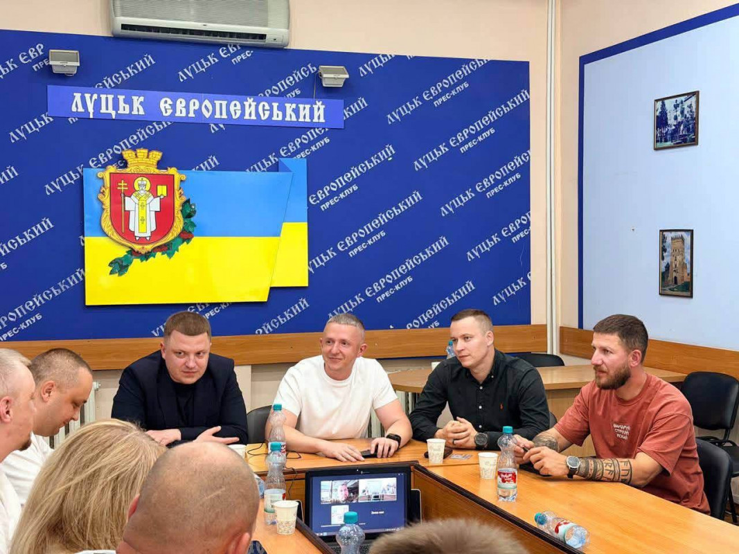Перший заступник міністра ветеранів приїхав до Луцька: обговорили відкриття ветеранського простору