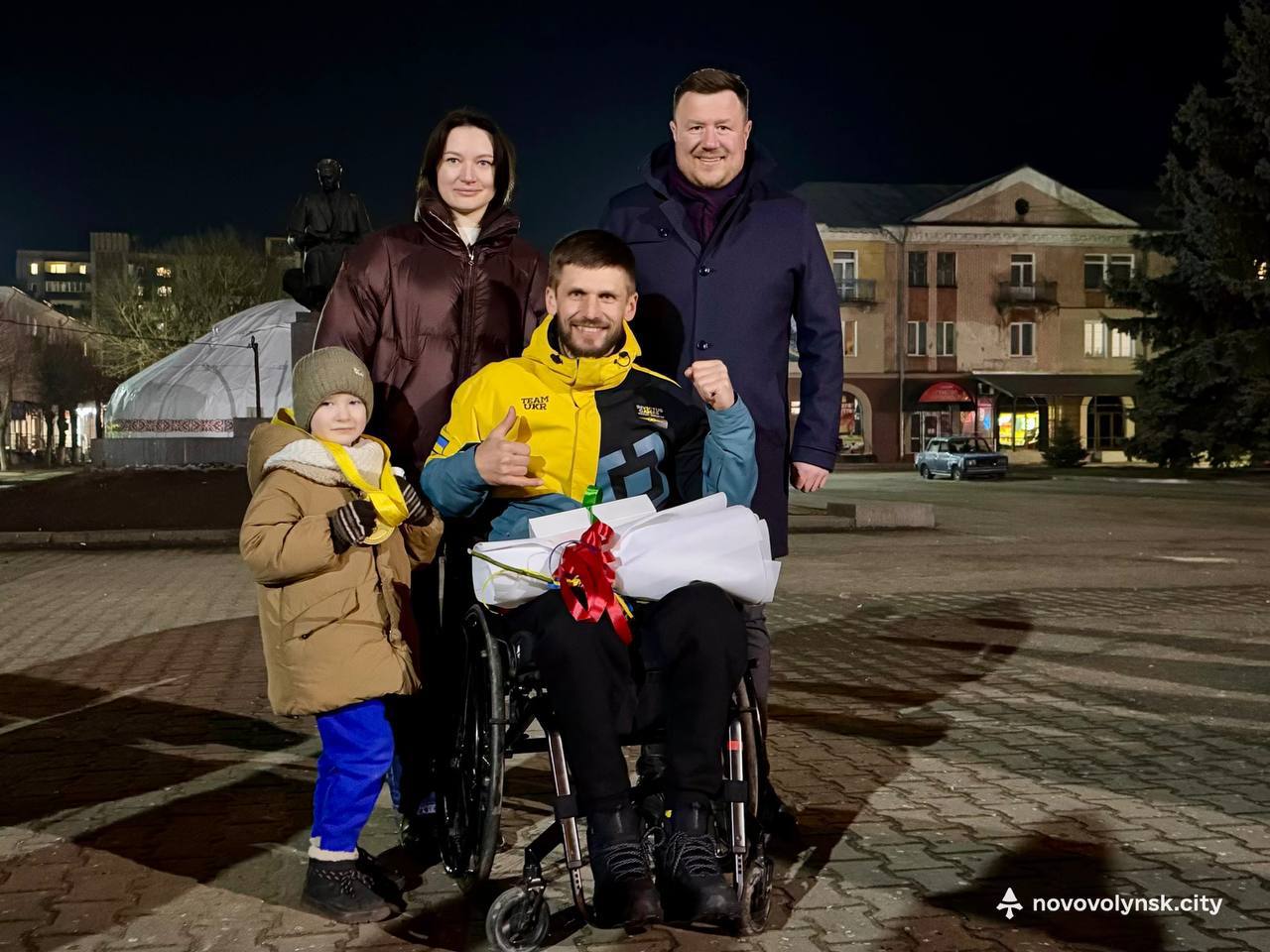 Нововолинськ зустрів чемпіона: Сергій Гордієвич привіз «золото» з Ігор нескорених