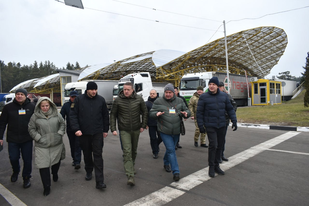 На Волині розбудовують пункт пропуску «Ягодин»