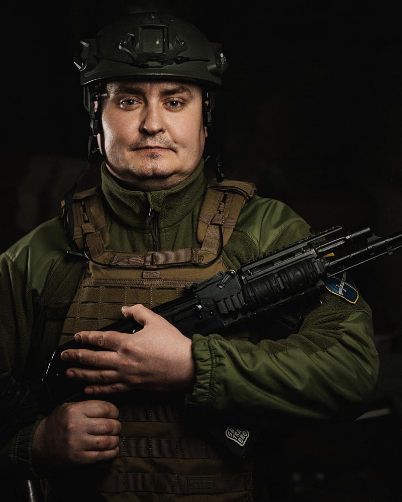 «Обличчя війни»: у ЗСУ показали світлини луцького фотографа