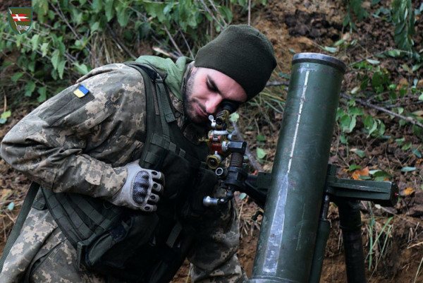 Осяюють вогонь боротьби: як працюють мінометники волинської бригади