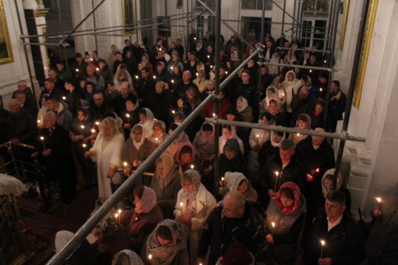 У кафедральному соборі Луцька відзначили Великдень. Фото