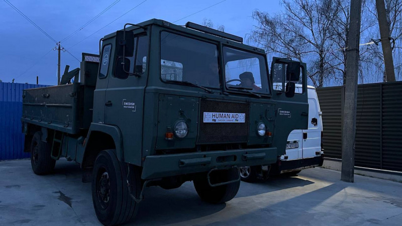 На Волині захисникам передадуть унікальний автомобіль зі Швеції