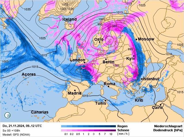 Морози й снігопади вже на підході: яку погоду чекати на Волині наступного тижня