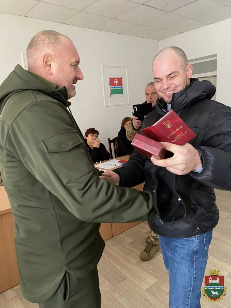 Захисника з Волині нагородили медаллю «Захиснику Вітчизни»