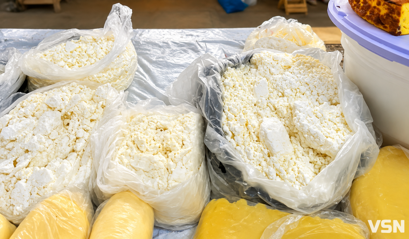 Які ціни на домашні молочні продукти у Луцьку на ринку