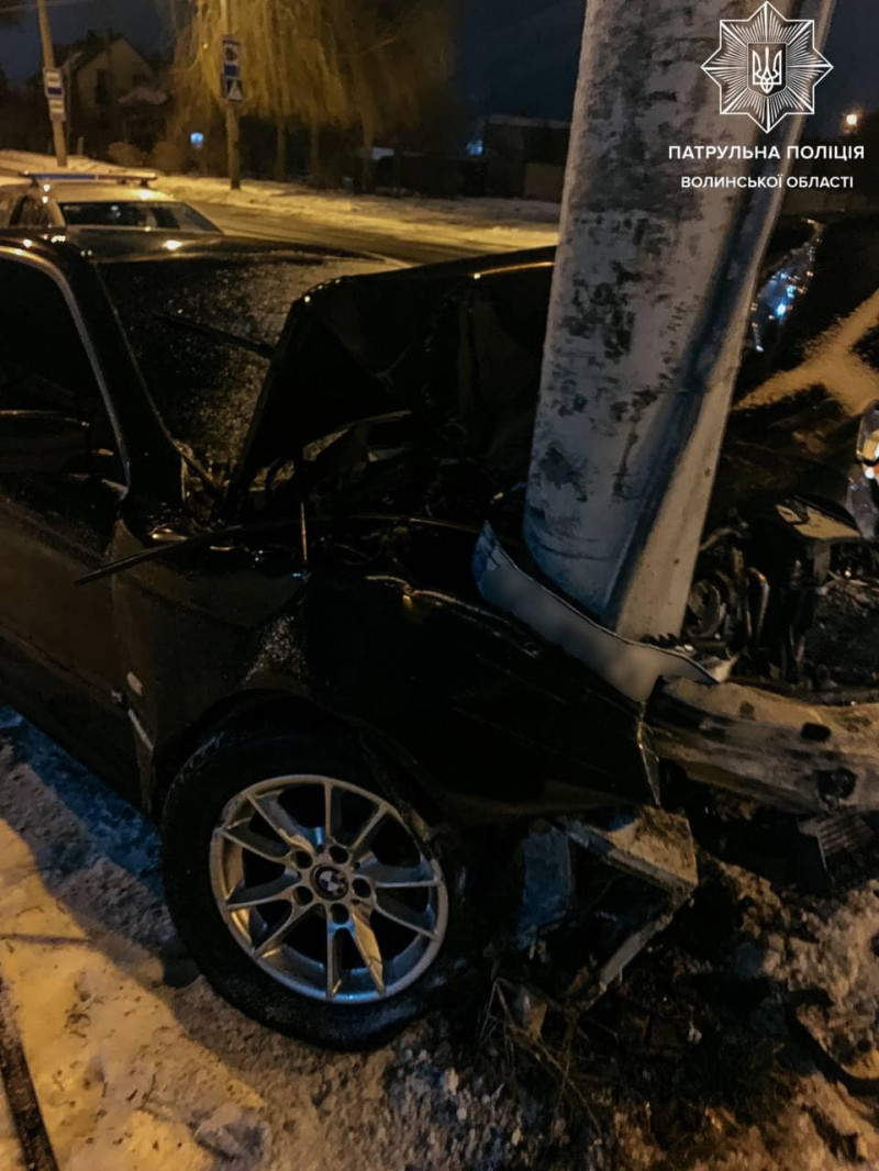 У Луцьку сталось три ДТП, які спричинили п'яні водії