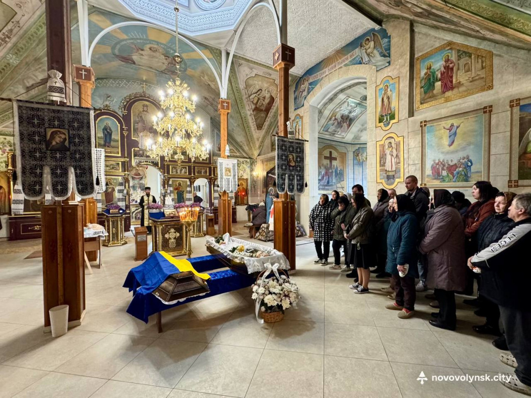 На Волині попрощалися із захисником Борисом Сазоніком