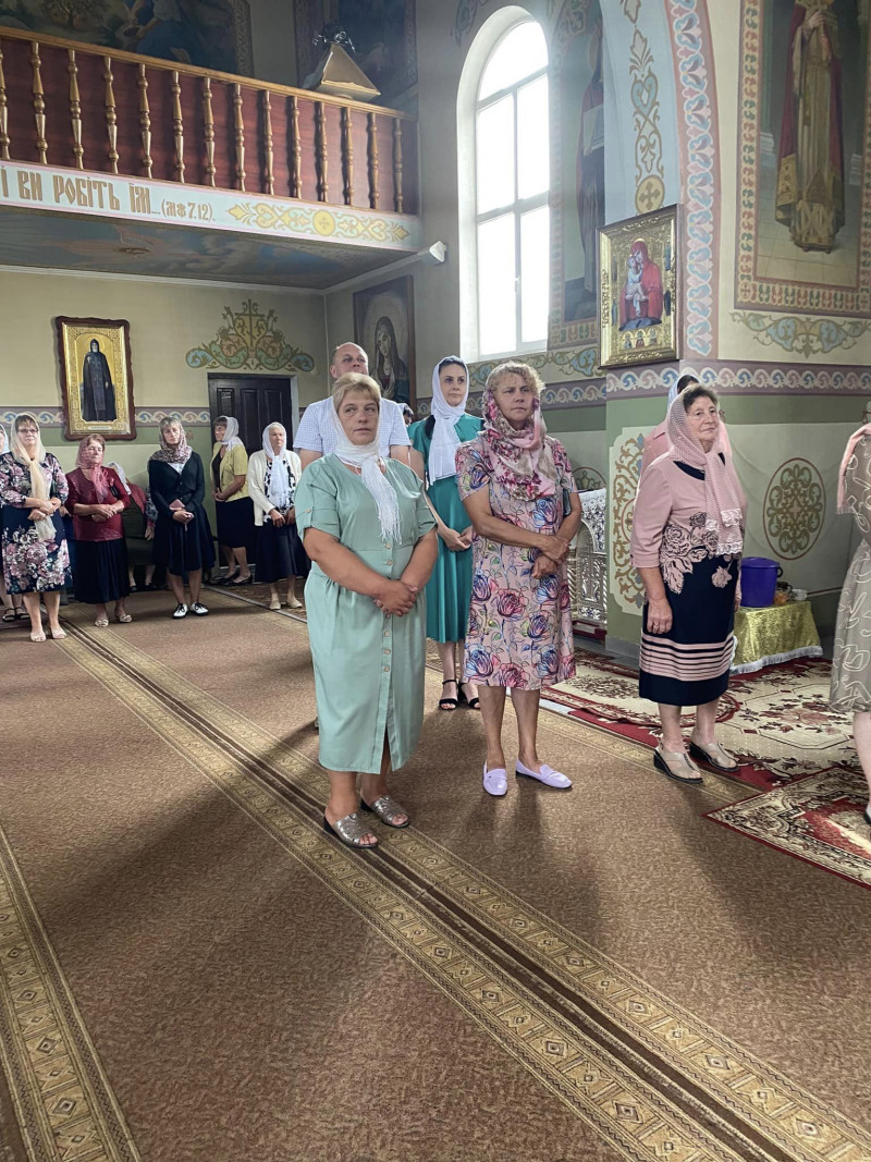 У храмі релігійної громади Луцького району, яка нещодавно перейшла до ПЦУ, вперше провели службу українською мовою