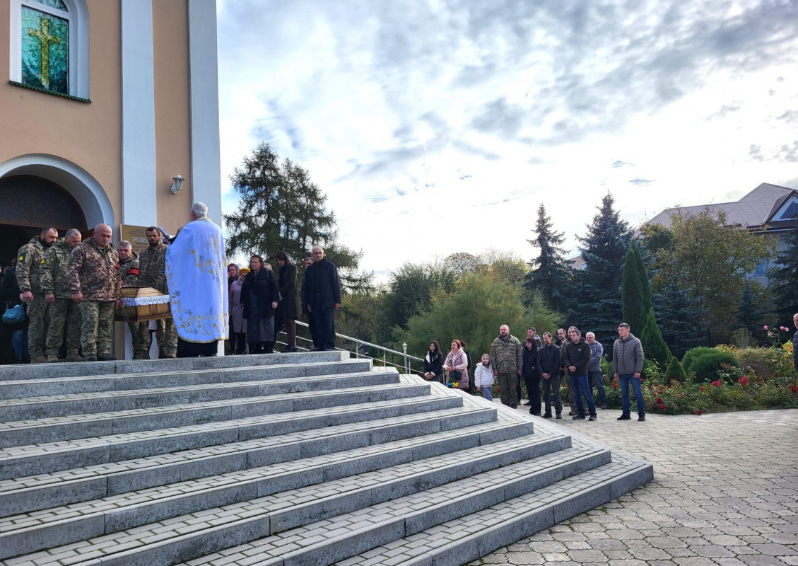 Воював декілька місяців: на Волині попрощалися із захисником, чий брат захищає Україну, Юрієм Галецьким