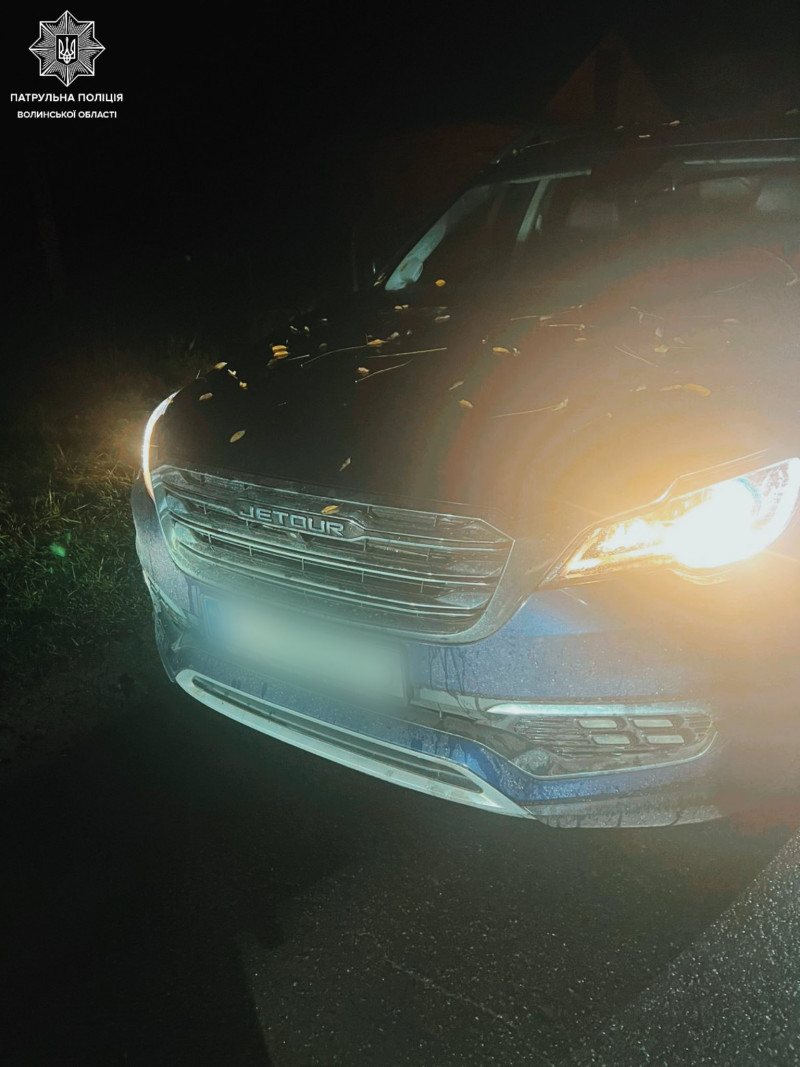 На Волині під час комендантської години зупинили п’яну 55-річну водійку