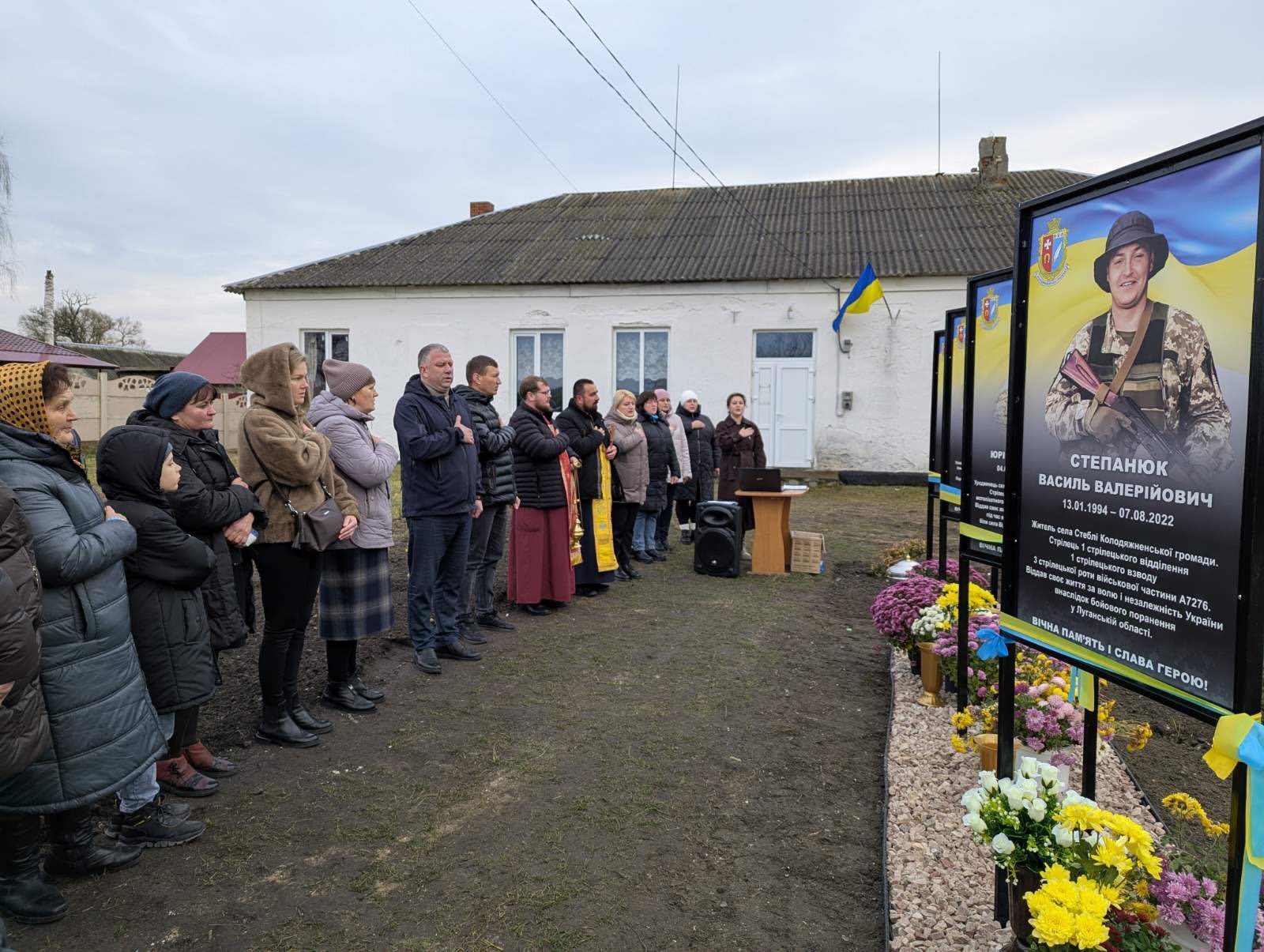 У громаді на Волині відкрили алеї пам’яті на честь загиблих захисників-земляків