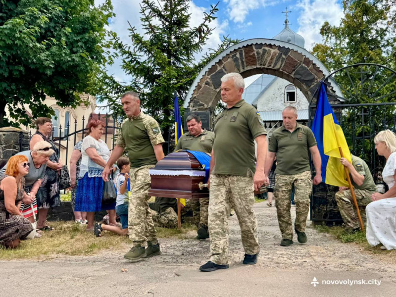 На Волині поховали Героя Олександра Кузнєцова, який загинув у травні 2025 року