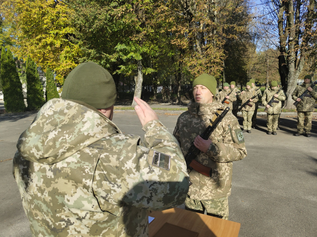 Новобранці Волинського прикордонного загону склали присягу