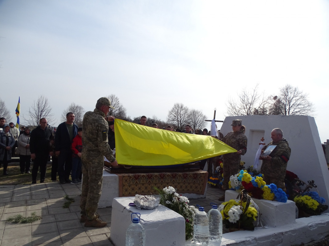 На Волині попрощалися з Героєм Олександром Слебіком