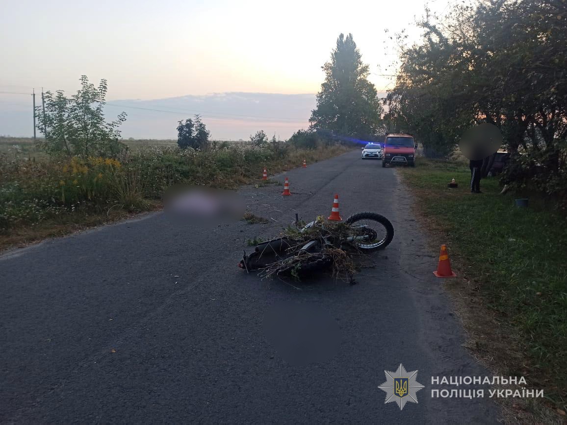 На Волині 11‑класник на мотоциклі розбився на смерть