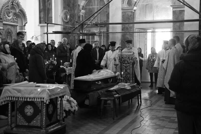 Загинув на Харківщині: у Луцькій громаді попрощалися із захисником України Олександром Джобулдою