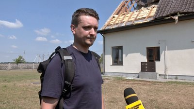 Буревій на Волині зірвав дахи, повалив дерева й обірвав електромережі: у громаді пошкоджено понад 30 будинків