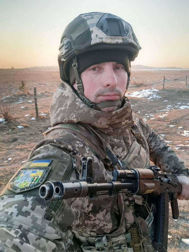 «32 дні в укритті та порятунок двох поранених»: історія прикордонника з Волині з позивним «Дантес»